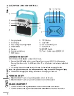 Предварительный просмотр 8 страницы Trevi DR 750 BT User Manual