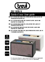 Trevi DS 1976 V User Manual предпросмотр