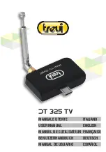 Trevi DT 325 TV User Manual preview