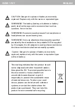 Preview for 19 page of Trevi DVBX 1413T User Manual