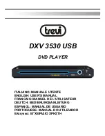 Trevi DXV 3530 USB User Manual preview