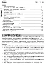 Preview for 4 page of Trevi FORTE 80 User Manual