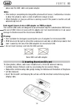 Preview for 30 page of Trevi FORTE 80 User Manual