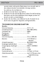 Preview for 26 page of Trevi FRS 1380 R User Manual