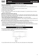 Preview for 21 page of Trevi HCV 10D35 DAB User Manual