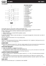 Preview for 5 page of Trevi HCX 1030 S User Manual