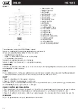 Preview for 10 page of Trevi HCX 1030 S User Manual