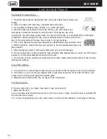 Preview for 20 page of Trevi HCX 1080 BT User Manual