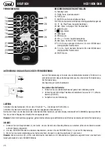 Preview for 26 page of Trevi HCX 10D6 DAB User Manual