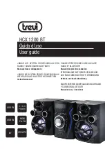 Trevi HCX 1200 BT User Manual preview