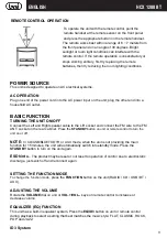 Preview for 11 page of Trevi HCX 1200 BT User Manual