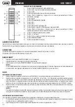 Preview for 18 page of Trevi HCX 1200 BT User Manual