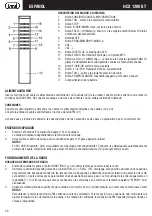 Preview for 28 page of Trevi HCX 1200 BT User Manual