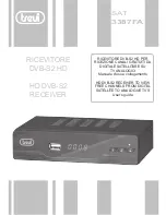 Trevi HD DVB-S2 User Manual предпросмотр