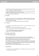 Preview for 25 page of Trevi HE 3348SC User Manual