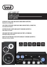 Trevi HF 1900 BT User Manual предпросмотр