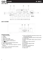 Preview for 2 page of Trevi HF 1900 BT User Manual