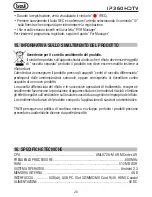 Preview for 20 page of Trevi IP 360 HD TV User Manual