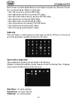 Preview for 26 page of Trevi IP 360 HD TV User Manual