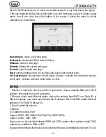 Preview for 32 page of Trevi IP 360 HD TV User Manual