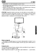 Предварительный просмотр 37 страницы Trevi IP 365 User Manual