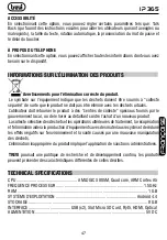 Preview for 47 page of Trevi IP 365 User Manual