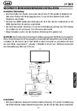 Preview for 51 page of Trevi IP 365 User Manual