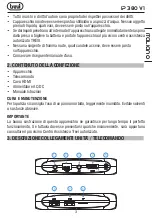 Preview for 3 page of Trevi IP 380 V1 User Manual