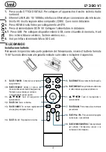 Предварительный просмотр 4 страницы Trevi IP 380 V1 User Manual