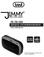 Preview for 16 page of Trevi Jimmy RS 745 USB User Manual