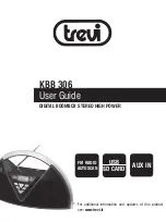 Preview for 7 page of Trevi KBB 306 User Manual