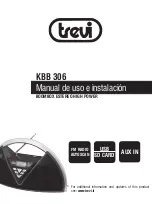 Preview for 25 page of Trevi KBB 306 User Manual