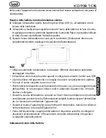 Предварительный просмотр 9 страницы Trevi kid tab 7 C16 User Manual