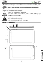 Preview for 37 page of Trevi KID TAB 7 S03 User Manual