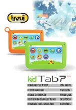 Trevi kid Tab7 User Manual preview