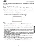 Предварительный просмотр 9 страницы Trevi KIDTAB 7 C8 User Manual