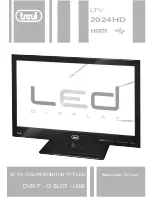 Preview for 1 page of Trevi LTV 2024HD User Manual