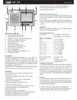 Preview for 7 page of Trevi MB 729 User Manual