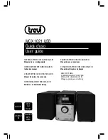 Preview for 1 page of Trevi MCX 1021 USB Instruction Manual