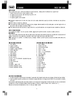 Preview for 3 page of Trevi MCX 1021 USB Instruction Manual