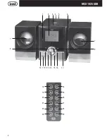 Предварительный просмотр 2 страницы Trevi MCX 1025 USB User Manual