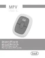 Preview for 1 page of Trevi MPV 1703 S User Manual