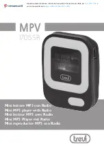 Trevi MPV 1705 SR User Manual preview