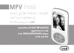 Trevi MPV 1730SD Quick Reference preview