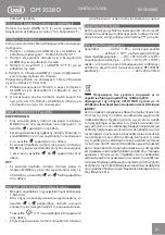 Предварительный просмотр 21 страницы Trevi OM 3528 D Manual