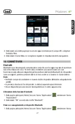 Preview for 27 page of Trevi Phablet 4s User Manual