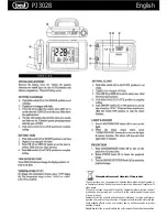 Preview for 2 page of Trevi PJ 3028 Manual