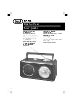 Trevi RA 766 User Manual preview