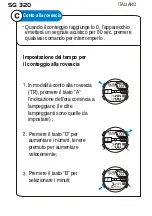 Предварительный просмотр 11 страницы Trevi RACER SG 320 User Manual