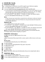 Preview for 13 page of Trevi RC 80D4 DAB User Manual